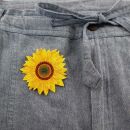 Aufnäher - Sonnenblume - Blüte - Patch