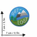 Patch - Mountains - Saying Get Lost - patch