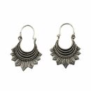 Earrings - hanging earrings - 925 silver - pattern 01