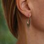 Earrings - hanging earrings - 925 silver - pattern 02