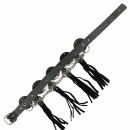 1x Leather boot chain - Conchas 04 - black