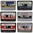 Tin box casket box magnetic tape cassette mixtape tin can