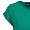 Ladies Extended Shoulder T-Shirt fresh green Tee