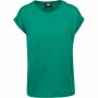 Ladies Extended Shoulder T-Shirt fresh green Tee