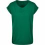 Ladies Extended Shoulder T-Shirt forest green Tee