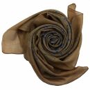 Sciarpa di cotone - Modello dallIndia 1 marrone - foulard quadrato