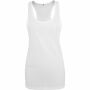 Ladies Loose Tank white