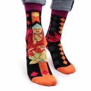 Socken Strümpfe Lotusblüte pinker Buddha Lotus