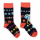 Bamboo socks - Happy Elephant Flower Pattern