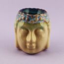 Aromalampe Duftlampe Buddha Keramik Duftöl Schale