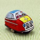 Tin toy - tin car Car Highway - suitable for play track red