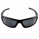 Narrow sunglasses Bikey two biker glasses 6,5x4,5 cm matt black