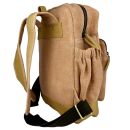 Zaino grande marrone borsa lavata iuta zaino da trekking