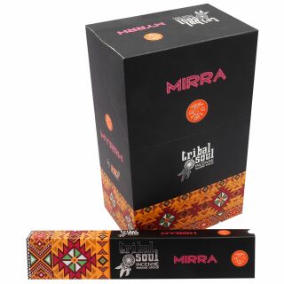 Tribal Soul Varitas de incienso Mirra Mezcla de fragancias indias