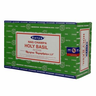 Satya Bastoncini dincenso Nag Champa Holy Basil Miscela di fragranze indiane