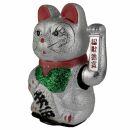 Glückskatze Maneki-neko Winkekatze aus Keramik 20cm...