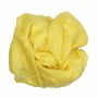 Baumwolltuch - gelb zitronengelb - quadratisches Tuch