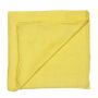 Baumwolltuch - gelb zitronengelb - quadratisches Tuch