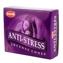 HEM Räucherkegel Anti Stress Räucherkerze...