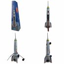 Tin Toy collectable toys rocket moonrocket skyexpress spaceship