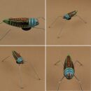 Tin toy collectable toys grasshopper tin animal