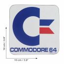 Posavasos Commodore 64 C=64 computadora posavasos de cerveza posavasos de vidrio