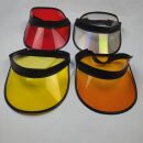 4x Schildmütze DEFEKT mit Fehler Retro Poker Visor...