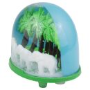 Globo di neve palla di scuotimento elefanti bianchi palma