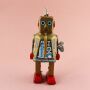 Roboter - Space Robot - braun - Blechroboter