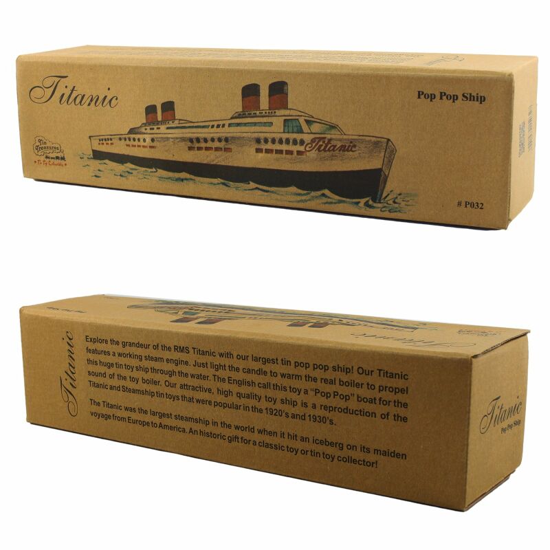 titanic boat toy