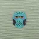 Patch - Owl - turquoise