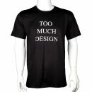 Camiseta - Too much design Times New Roman