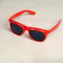 Freak Scene gafas de sol con solapa - M - rojo