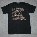 Camiseta - Luke & Han & Leia & Chewie.