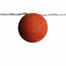 Light chain ball - Cocoon - orange 2