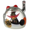 Agitando gato chino - Maneki neko - redondo gato - 8 cm -...