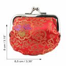 Small Clip-Purse - red