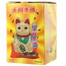 Agitando gato chino - Maneki neko - 30 cm - oro