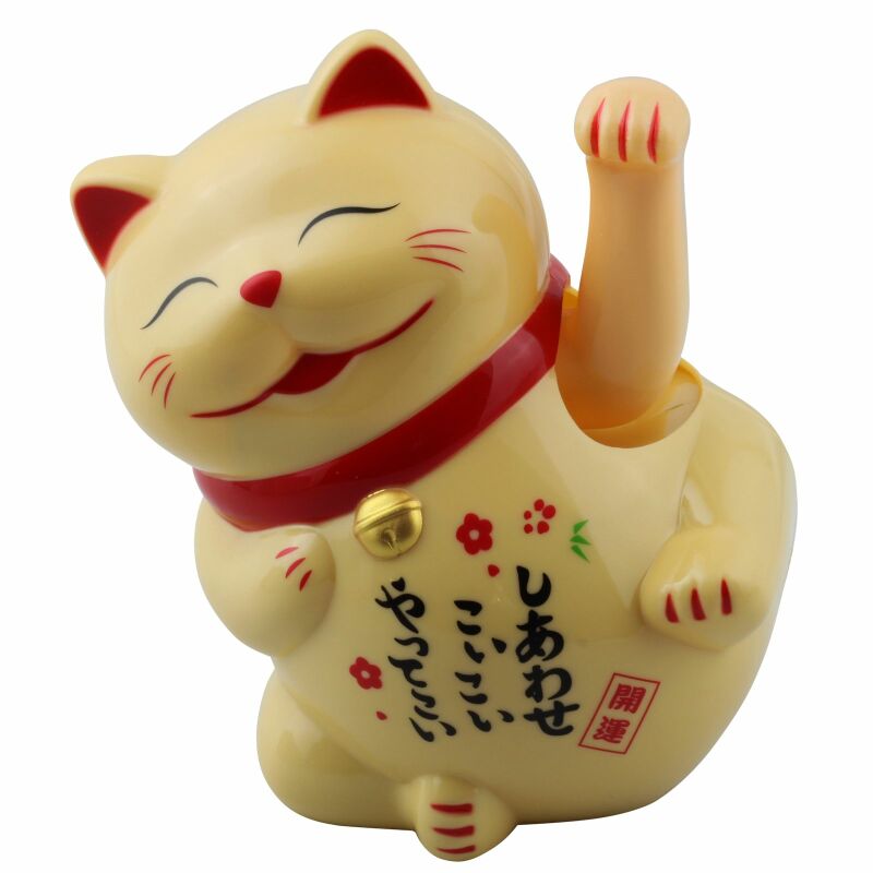 Lucky cat Mini Maneki-neko waving cat solar 5cm, 6,95 €