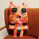 XXL Doll with button-eyes - Kitty Cat