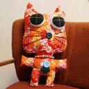 XXL Doll with button-eyes - Kitty Cat