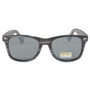 Freak Scene Sunglasses - M - Wood veneer grey
