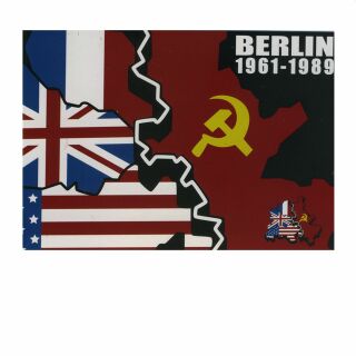 Postcard - Berlin 1961-1989