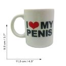 Mug - I Love My Penis - Coffee cup