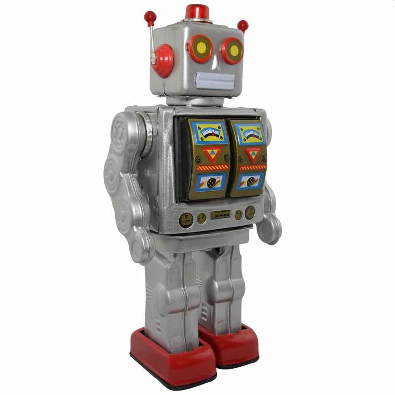 Robot - Tin Toy Robot - Electron Robot - silver, 59,95 €