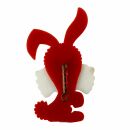 Spilla - coniglio - rosso - fermaglio DDR