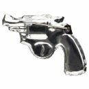 Sheet Metal Pin - Revolver - Badge