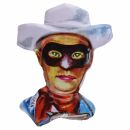 Sheet Metal Pin - Bandit - Badge