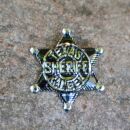 Blechanstecker - Texas Sheriff Ranger - Anstecker aus Blech