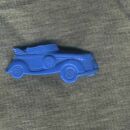 Spilla - auto - blu - fermaglio DDR